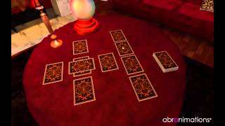 Abranimations ® Tarot Card Table [upl. by Kcirdnekal]