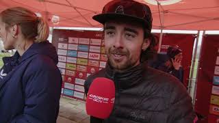 Ben Healy  Interview at the finish  Amstel Gold Race 2023 [upl. by Mills]