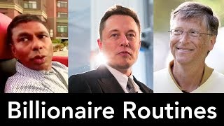 Billionaires Daily Routines  Bill Gates Elon Musk Naveen Jain [upl. by Bathelda259]