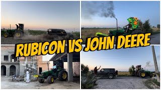 rubicon te john deere da tochan  dso mitroooooo fr ki report a  Dhillonpreet Vlogs [upl. by Asseret]