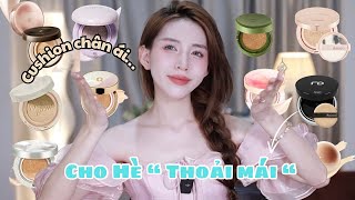 13 CUSHION CHÂN ÁI MÙA HÈ CHO TẤT CẢ MỌI LOẠI DA  Mai Trinh [upl. by Copeland]