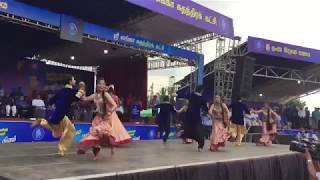 batticaloa dance  thith thimi thimi  Battinewscom [upl. by Aliuqahs114]