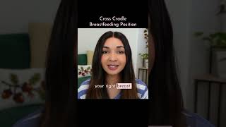 Cross Cradle Hold  Breastfeedingn Education [upl. by Zora]