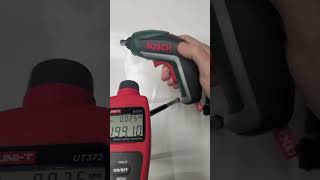 Bosch IXO 7  200 оборотов в минуту не 235 как заявлено [upl. by Adnawot912]