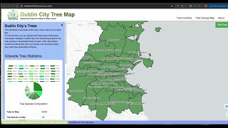 Digital Tree Information System of Dublin City Ireland [upl. by Sachi]