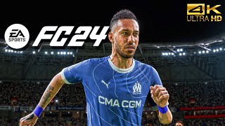 EA Sports FC 24  Marseille vs Lyon  Ligue 1 202324  PS5™ Gameplay 4K60 [upl. by Lanor]