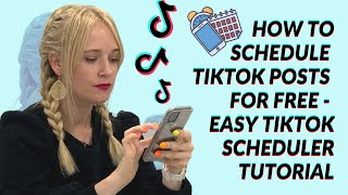 How to Schedule TikTok Posts FOR FREE  Easy TikTok Scheduler Tutorial [upl. by Arais]