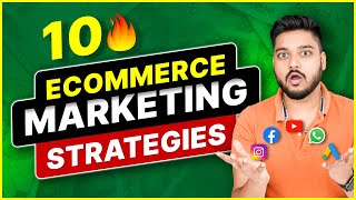 10 Ecommerce Marketing Strategies  🔥Growth tricks  Social Seller Academy [upl. by Leunas444]