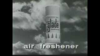 S C Johnson amp Son  Glade Aerosol Air Freshener  All Outdoors  Vintage Commercial  1950s [upl. by Debby]