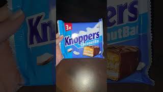 KNOPPERS 🍫 shorts storck knoppers chocolate coconut snack [upl. by Arten]