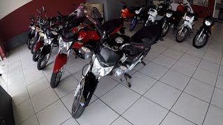 Preços de Motos Usadas Honda e Yamaha até 250cc  Bicicleta Elétrica [upl. by Holmun25]