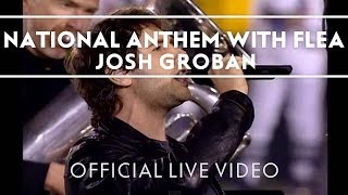 Josh Groban  National Anthem with Flea Live [upl. by Warrenne]