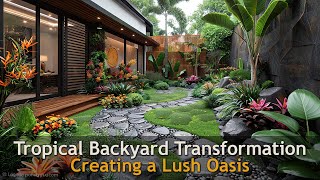 Garden Enchantment Transform Your Backyard into a Tropical Paradise [upl. by Mayhs822]