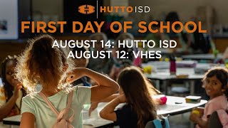 Welcome to the 20242025 School Year from Hutto ISD [upl. by Llenna]