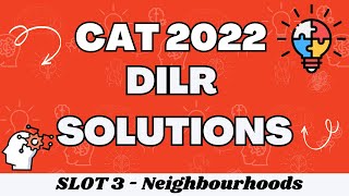 CAT 2022 Slot 3 DILR Solutions  Neighbourhoods  2IIM CAT Preparation [upl. by Uos]