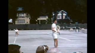 1960 USLTA River Forest Clay Courts Tennis [upl. by Nnylav]