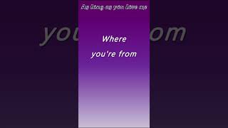 As Long As You Love Me lyrics backstreetboys aslongasyouloveme shorts [upl. by Bray]