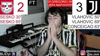 LIPSIAJUVENTUS LIVE REACTION [upl. by Amaerd]