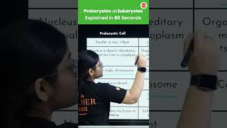 Prokaryotes vs Eukaryotes Explained vedantu9class cbseclasses vedantuclass9 [upl. by Anaid]