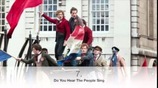 Top 10 Les Miserables Songs [upl. by Klemens]