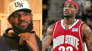 LeBron Wishes He Couldve Played in March Madness [upl. by Cynarra]