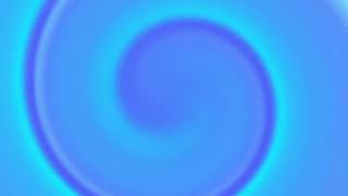 2Hour 4KUHD Colorful Blue Swirl Spiral  Animated Ambient Backdrop [upl. by Ness]