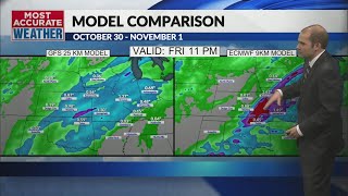 Data leaning wetter cooler around halloween [upl. by Orofselet]