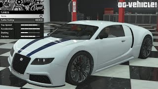 GTA 5  OG Vehicle Customization  Truffade Adder Bugatti Veyron [upl. by Ielak]