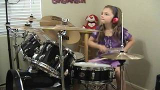 ACDC quotWho Made Who Live 92quot a Drum Cover by Emily [upl. by Wolk]