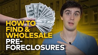 How to Find amp Wholesale PreForeclosures in 60 Seconds or Less [upl. by Kurman]