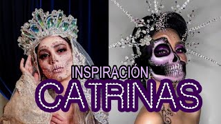 🌺 CATRINAS  INSPIRACIÓN MAQUILLAJE tendencias 2024 [upl. by Dich]