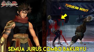 Semua Jurus Spesial Bakuryu Bloody Roar 4 PS2 Combo Ulti Special Attack Beast Drive Tutorial [upl. by Annahsad]