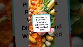 Probiotics vs Prebiotics Why You Need Both 🌿 GutHealth Wellness [upl. by Alfeus292]