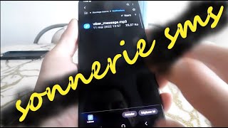 Comment changer sonnerie sms samsung [upl. by Atat87]