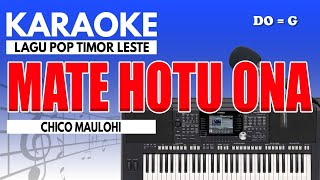 Karaoke  Mate Hotu Ona  Chico Maulohi  Tetun [upl. by Sancha]