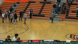 MobridgePollock Tigers vs Sisseton Redmen BBB amp GBB [upl. by Ysor646]