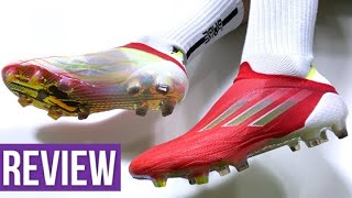 Im blown away  Adidas X Speedflow Laceless  Review  On Feet [upl. by Hsur]