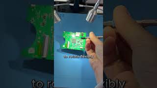 Andonstar How can we get 3D images See what we do microsoldering microscope solderingtips [upl. by Asor]