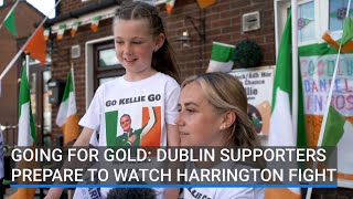 Dublin supporters prepare to watch Harrington go for gold [upl. by Vinni101]