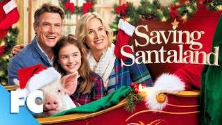 Saving Santaland  Full Family Christmas Romantic Comedy Movie  John Schneider  Family Central [upl. by Edyak500]