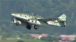 Messerschmitt ME 262 quotSchwalbequot flies Again over Austria [upl. by Viafore]