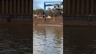 River cruising on the Tennessee Tombigbee Waterway greatloop boatlife river [upl. by Gotcher]