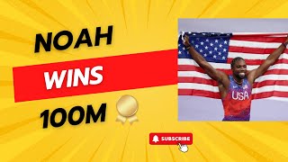 Noah Lyles CRAZY OLYMPIC 100m WIN Photo Finish REVEALED [upl. by Einal]