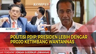 Kala Politisi PDIP Utut Sindir Jokowi di Rapat DPR dengan Lemhannas [upl. by Marena]