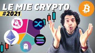 CRYPTO su cui INVESTIRE 📈  Il mio portafoglio 2021🚀 [upl. by Gina614]