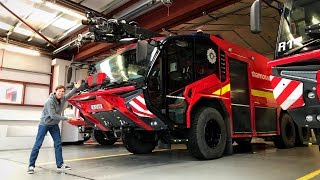 2019 Rosenbauer PANTHER Airport Fire Engine Full Tour Latest Tech [upl. by Diet162]