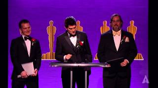 2014 SciTech Awards Scott Peterson Jeff Budsberg and Jonathan Gibbs [upl. by Leeda17]