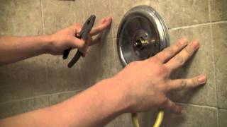 How to Repair a Moen Shower Faucet StepbyStep [upl. by Aserret387]