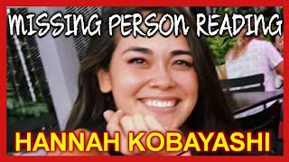 WHERE is HANNAH KOBAYASHI Missing Person Tarot Reading [upl. by Martino915]