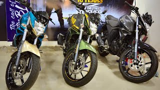 Yamaha FZS V2 models comparison FZS V30 ABS Coming  Price Mileage  Review [upl. by Lunna]